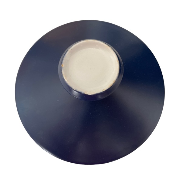 Vintage MCM Blueberry Blue Mexicana by Ben Seibel, MIKASA, Creamer & Sugar set - Picture 14 of 14